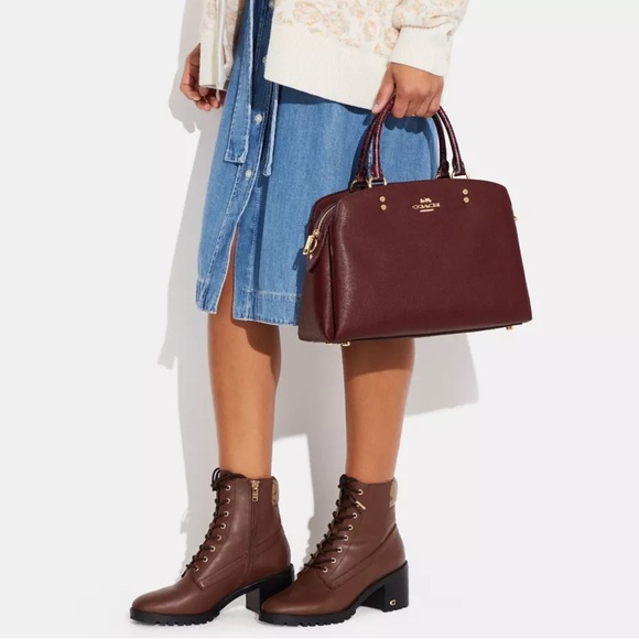 Coach Bag Maroon - Picture 13 of 13